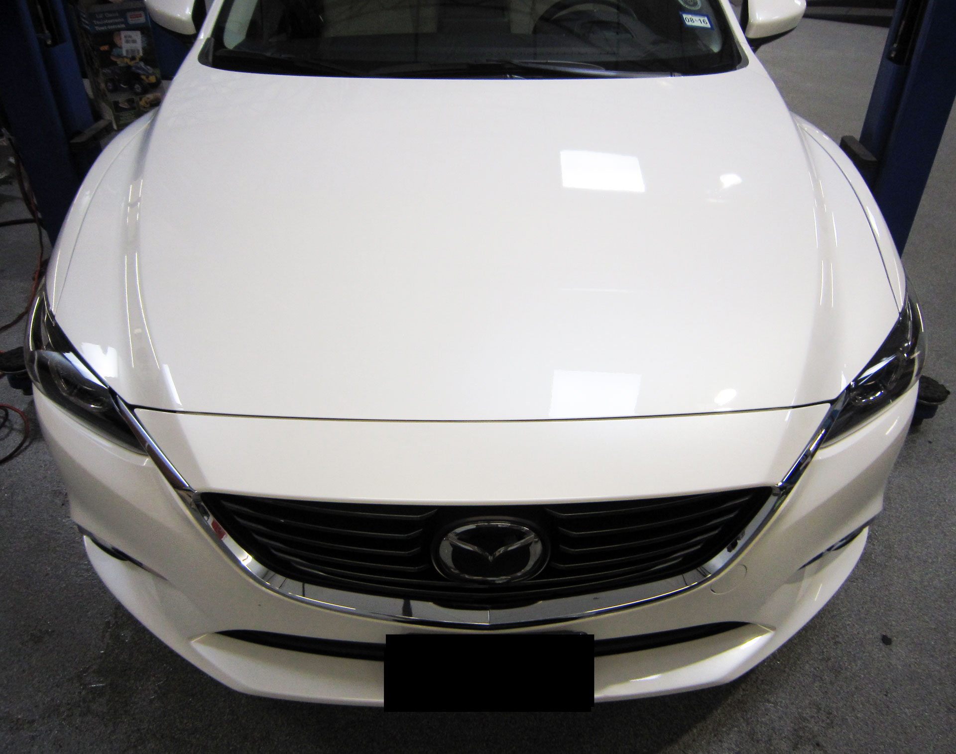 mazda Mazda6 protected with 3M Pro Series Clear Bra Paint Protection Film