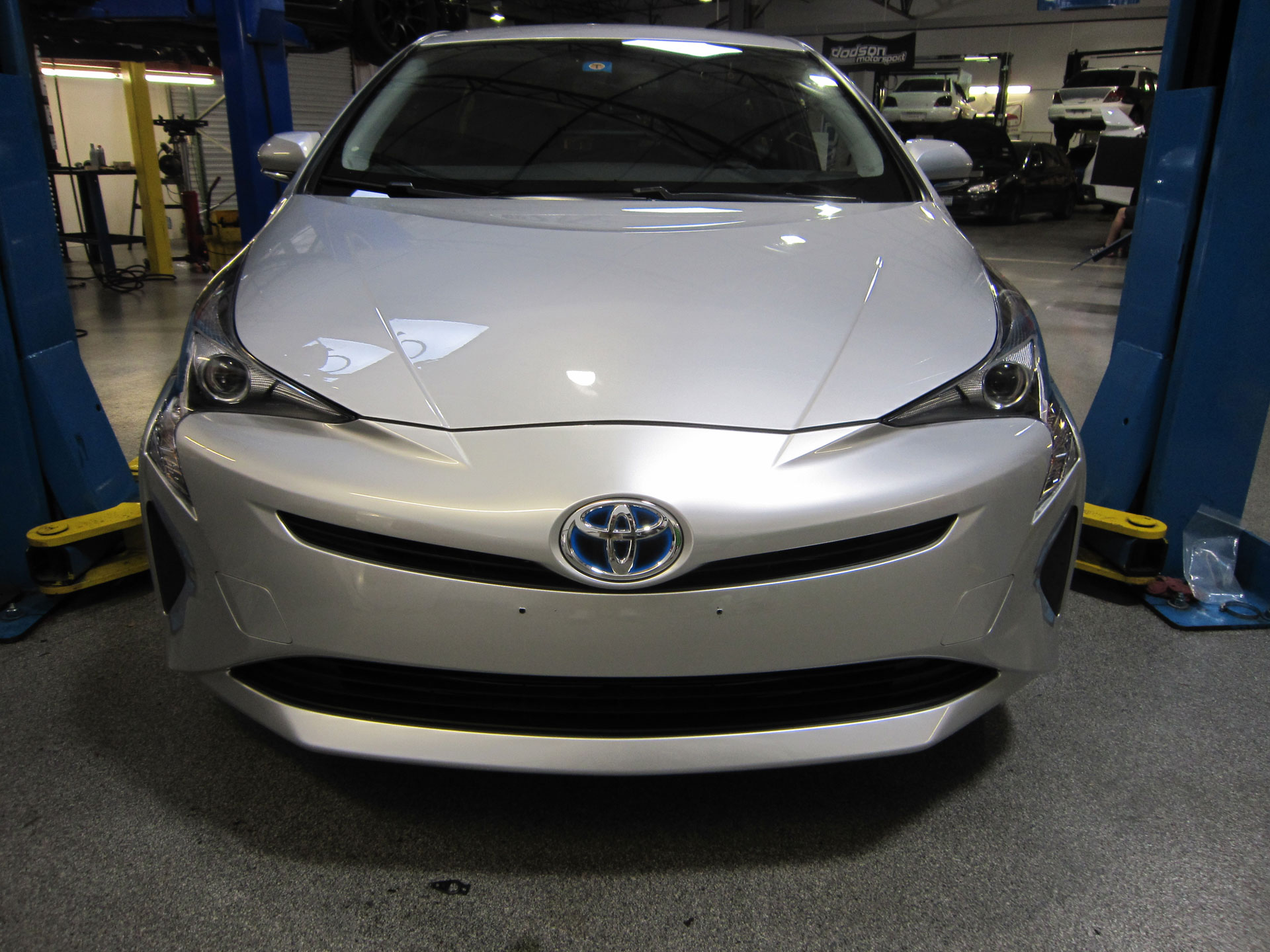 Toyota Prius protected with 3M Pro Series Clear Bra Paint Protection Film