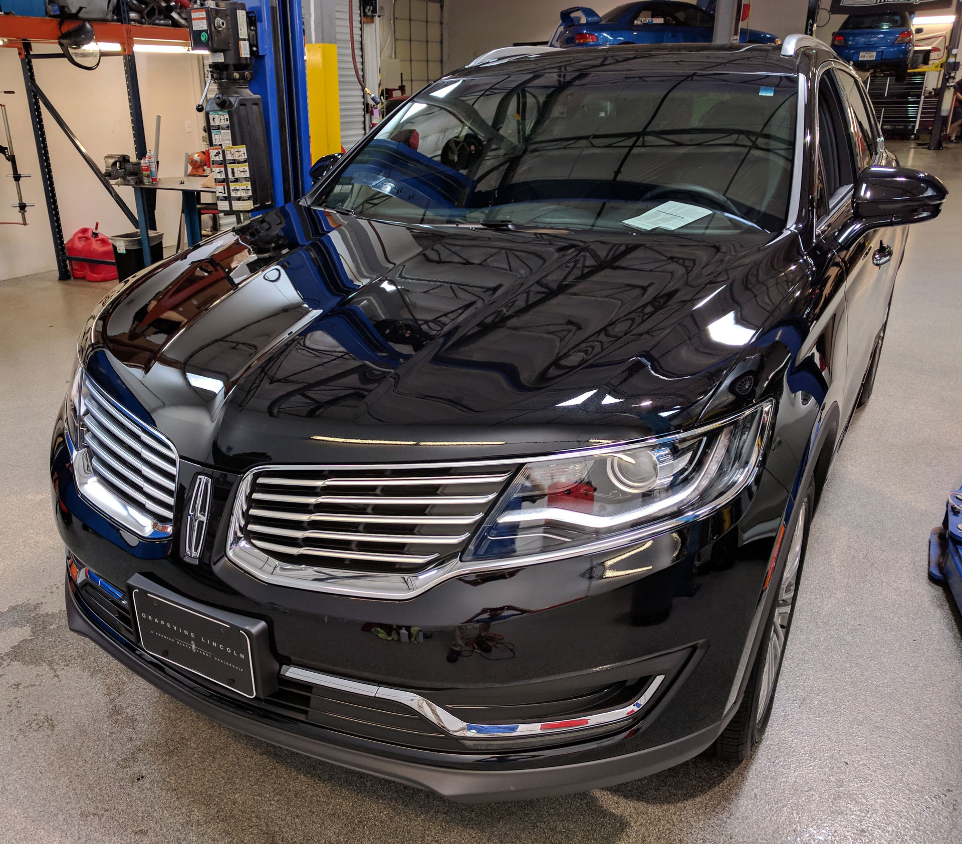 2017 Lincoln MKX 3M Scotchgard Pro Series Clear Bra Paint Protection