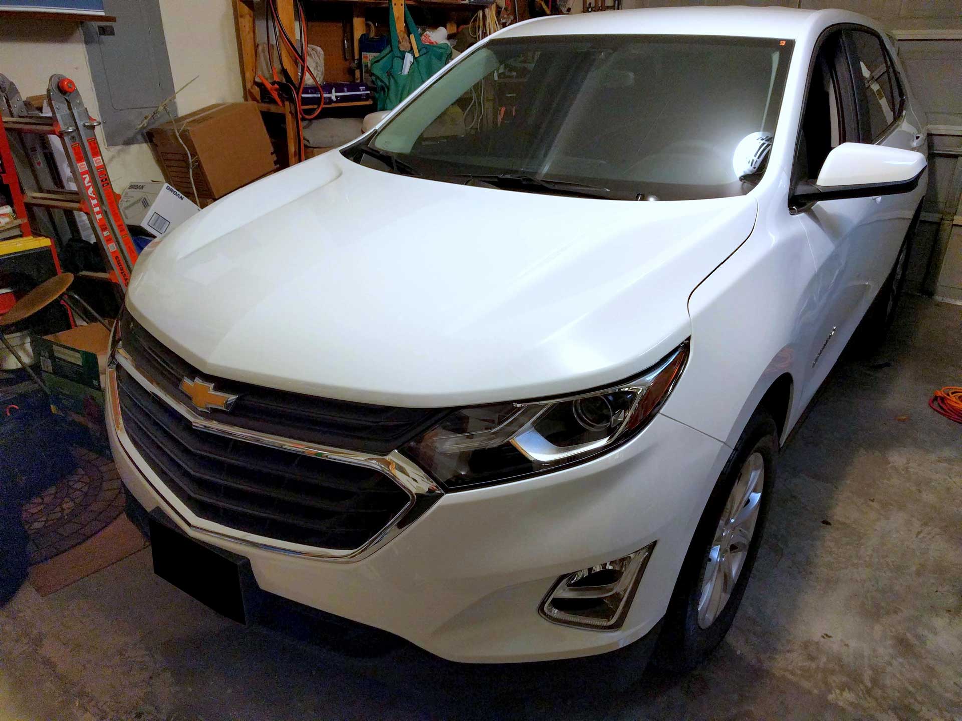 2021 Chevrolet Equinox 3M Pro Series Clear Bra Paint Protection