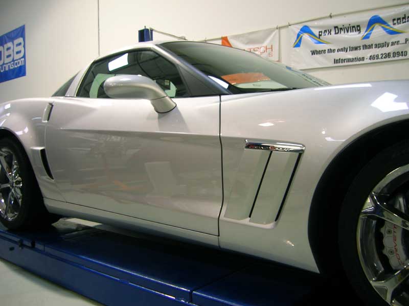 C6 Corvette Grandsport Full Side Paint Protection Film