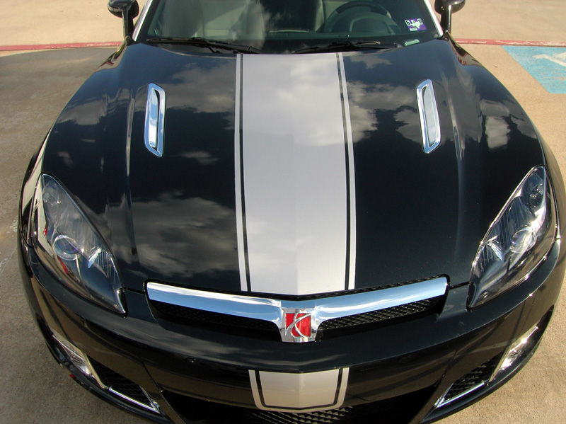 Saturn Sky protected with 3M Clear Bra Paint Protection Film
