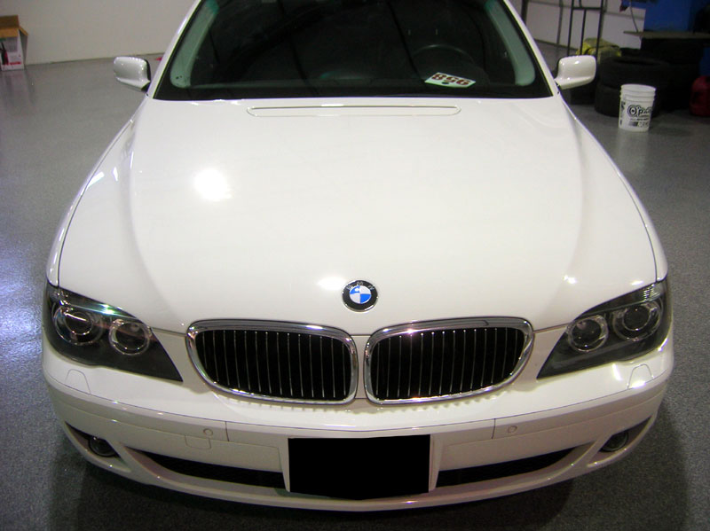 BMW 750i protected with 3M Clear Bra Paint Protection Film