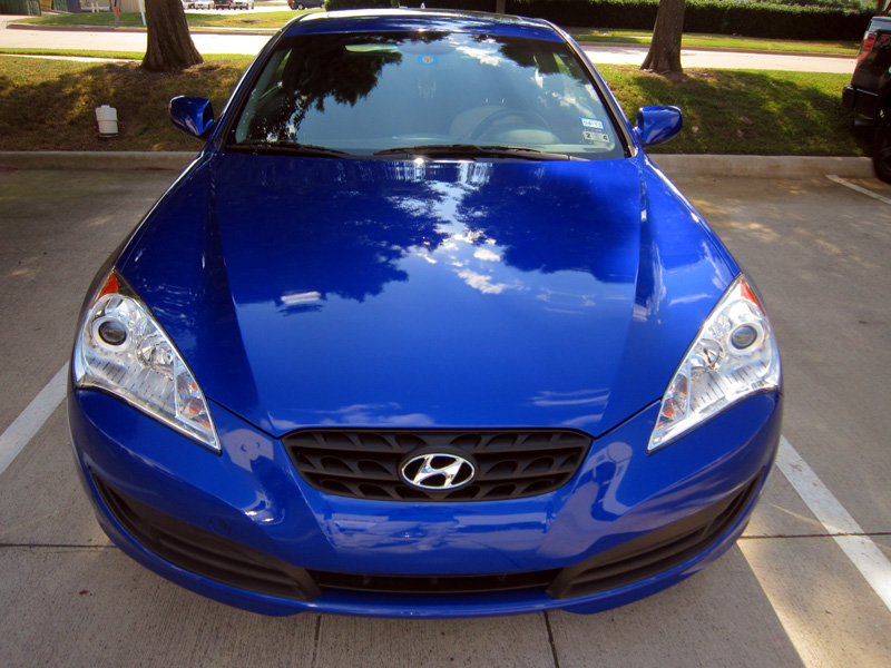 Hyundai Genesis Coupe protected with 3M Clear Bra Paint Protection Film