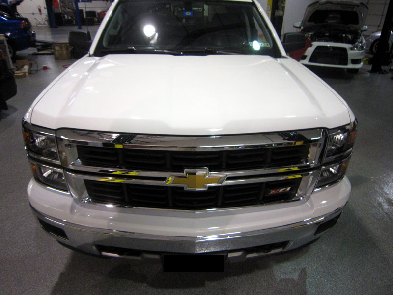 Chrvrolet Silverado 3M Clear Bug Bra Paint Protection