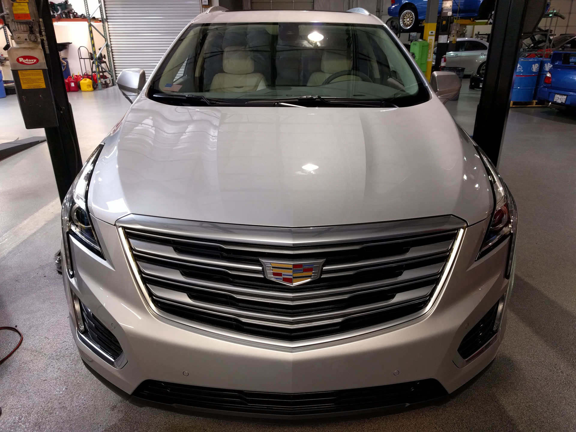 2017 Cadillac XT5 3M Pro Series Clear Bra Paint Protection