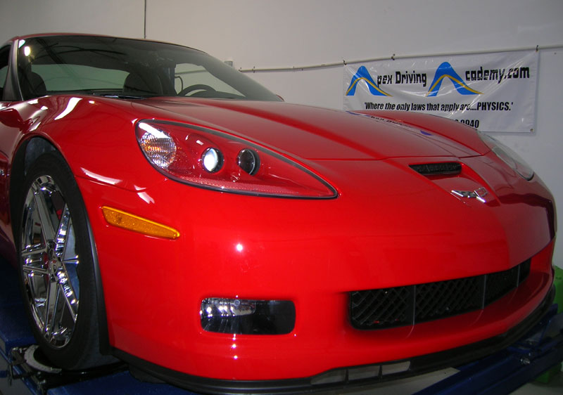 Chevrolet Corvette Z06 protected with 3M Clear Bra Paint Protection Film