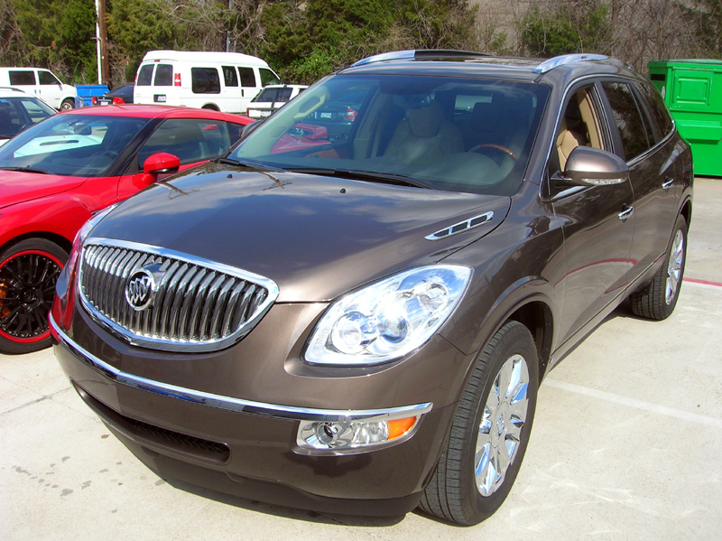 Buick Enclave protected with 3M Clear Bra Paint Protection Film