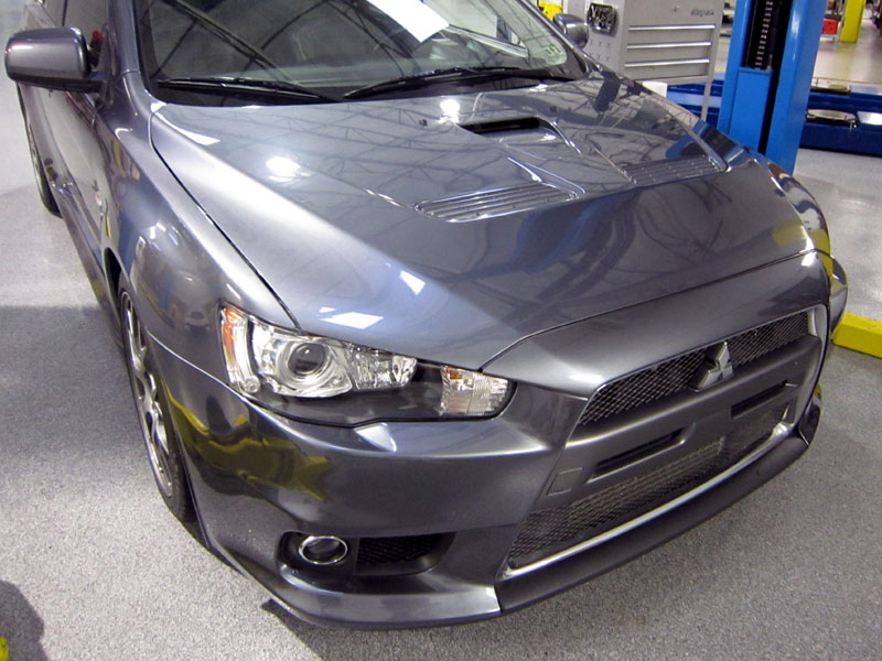 Mitsubishi EVO X Paint Protection 3M Clear Bra