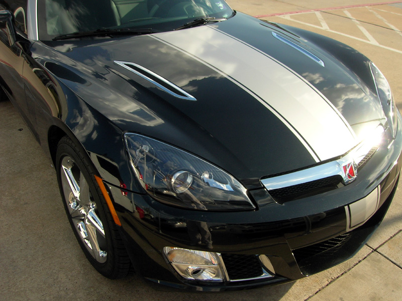 Saturn Sky protected with 3M Clear Bra Paint Protection Film